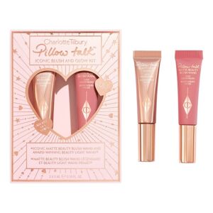 CHARLOTTE TILBURY - Pillow Talk Iconic Blush and Glow Kit – Dárková sada tvářenky a rozjasňovače