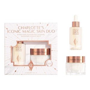 CHARLOTTE TILBURY - Charlotte's Iconic Magic Mini Skin Set – Sada séra a hydratačního krému