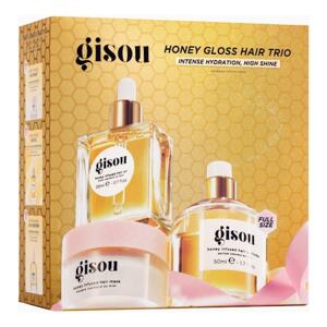 GISOU - Honey Gloss Hair Trio – Sada vlasových bestsellerů