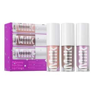 MILK MAKEUP - Odyssey Fun Size Lip Faves – Sada lesků s olejem Odyssey v cestovním formátu