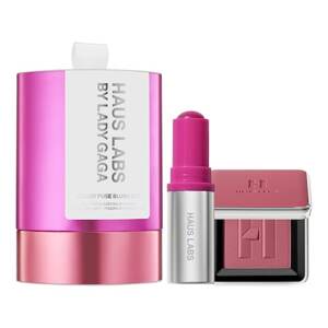 HAUS LABS BY LADY GAGA - Color Fuse Duo Balm + PWD – Pudrová a krémová tvářenka
