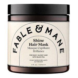 FABLE & MANE - Shine Hair Mask – Maska na vlasy s černým čajem