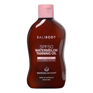 BALI BODY - Watermelon Tanning Oil SPF 50 – Ochranný opalovací olej