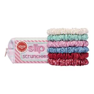 SLIP - Skinny Scrunchies with Complimentary Pouch – 6 kusů