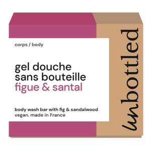 UNBOTTLED - Gel Douche Sans Bouteille – Fík a santalové dřevo