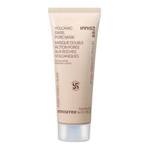 INNISFREE - Masque Double Action Pores Aux Roches Volcaniques – Maska pro redukci pórů