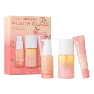 OLEHENRIKSEN - Peach Glaze Plumping Trio – Sada pro péči s niacinamidem a vitaminem C