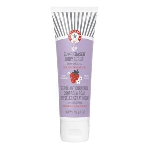 FIRST AID BEAUTY - KP Body Scrub Strawberry – Jemný tělový peeling s AHA a vůní jahody
