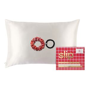 SLIP - Queen Rosemary Set – Gumičky a povlak z čistého hedvábí