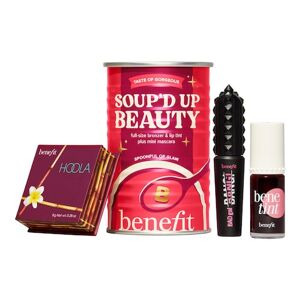 BENEFIT COSMETICS - Soup'd Up Beauty - Kosmetická Sada s Bronzerem, Tintem Na Rty & Tváře a Rasenkou