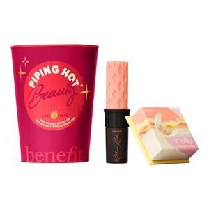BENEFIT COSMETICS - Piping Hot Beauty - Rasenka & Tvářenka v Cestovní Velikosti