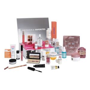 SEPHORA FAVORITES - Adventní kalendář – 26 produktů make-upu, péče, vlasových přípravků a vůní
