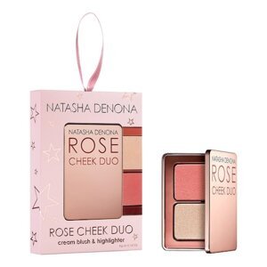 NATASHA DENONA - Mini Rose Cheek Duo – Ornament – Krémová tvářenka a rozjasňovač