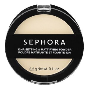 SEPHORA COLLECTION - 12hr Setting And Mattifying Powder – Pudr s dlouhou výdrží (cestovní formát)