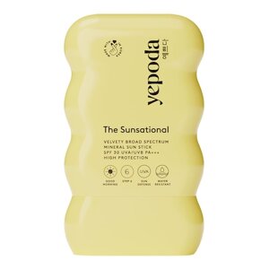 YEPODA - The Sunsational – Minerální opalovací tyčinka s UVA/UVB SPF 30 PA+++