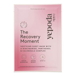 YEPODA - The Recovery Moment – Zklidňující látková maska s niacinamidem