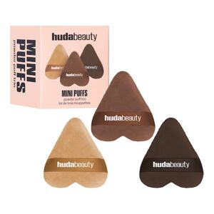 HUDA BEAUTY - Mini Puffs Powder Puff Trio – Trio Mini Powder Puffs