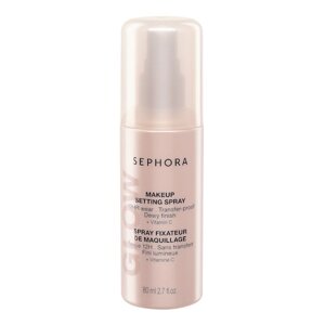 SEPHORA COLLECTION - Make-up Setting Spray GLOW – Výdrž 12 h, bez otiskování, zářivý efekt