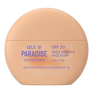 ISLE OF PARADISE - Sunscreen SPF 50 Face Fluid – Ochranný opalovací fluid na obličej s SPF50